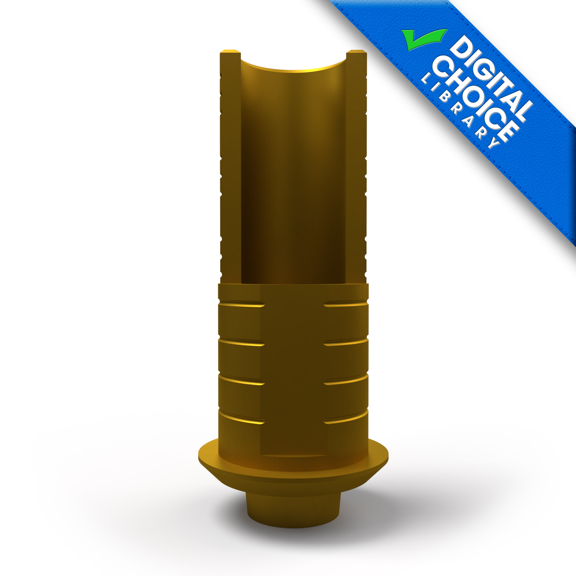 ASC NobelBiocare™ Tri-Lobe-compatible NP Titanium Base