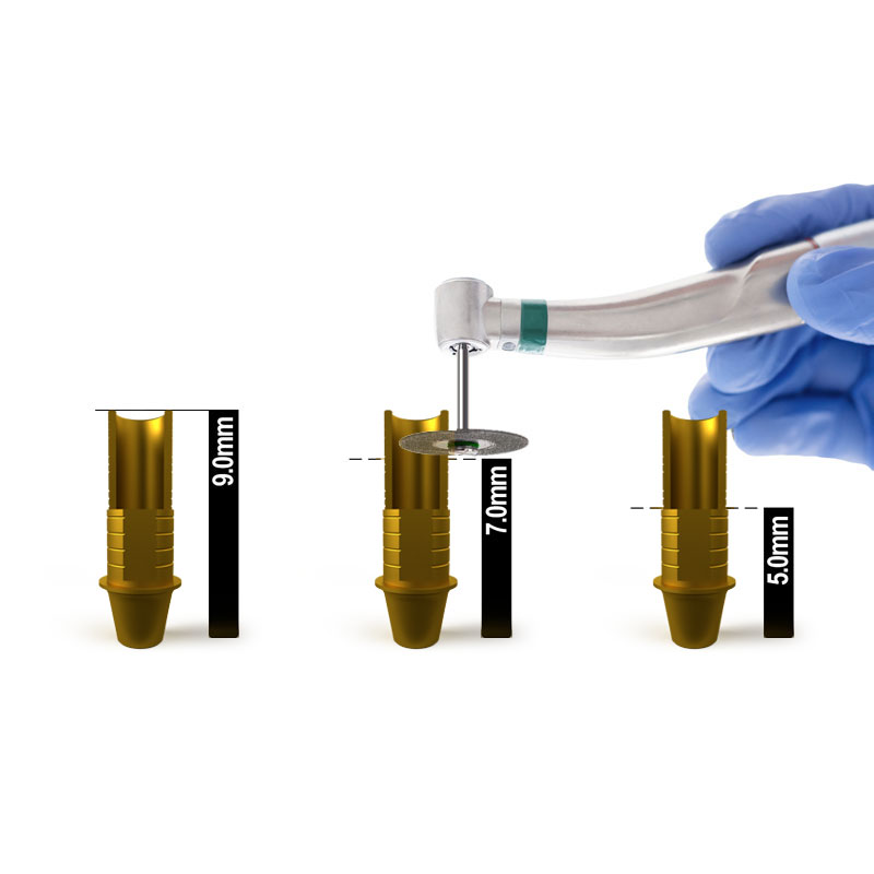 ASC Astra® EV-compatible 3.6mm X 9mm Non-Engaging Titanium Base