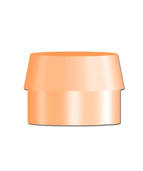 2.2mm Retention Caps--Orange (6-Pack)