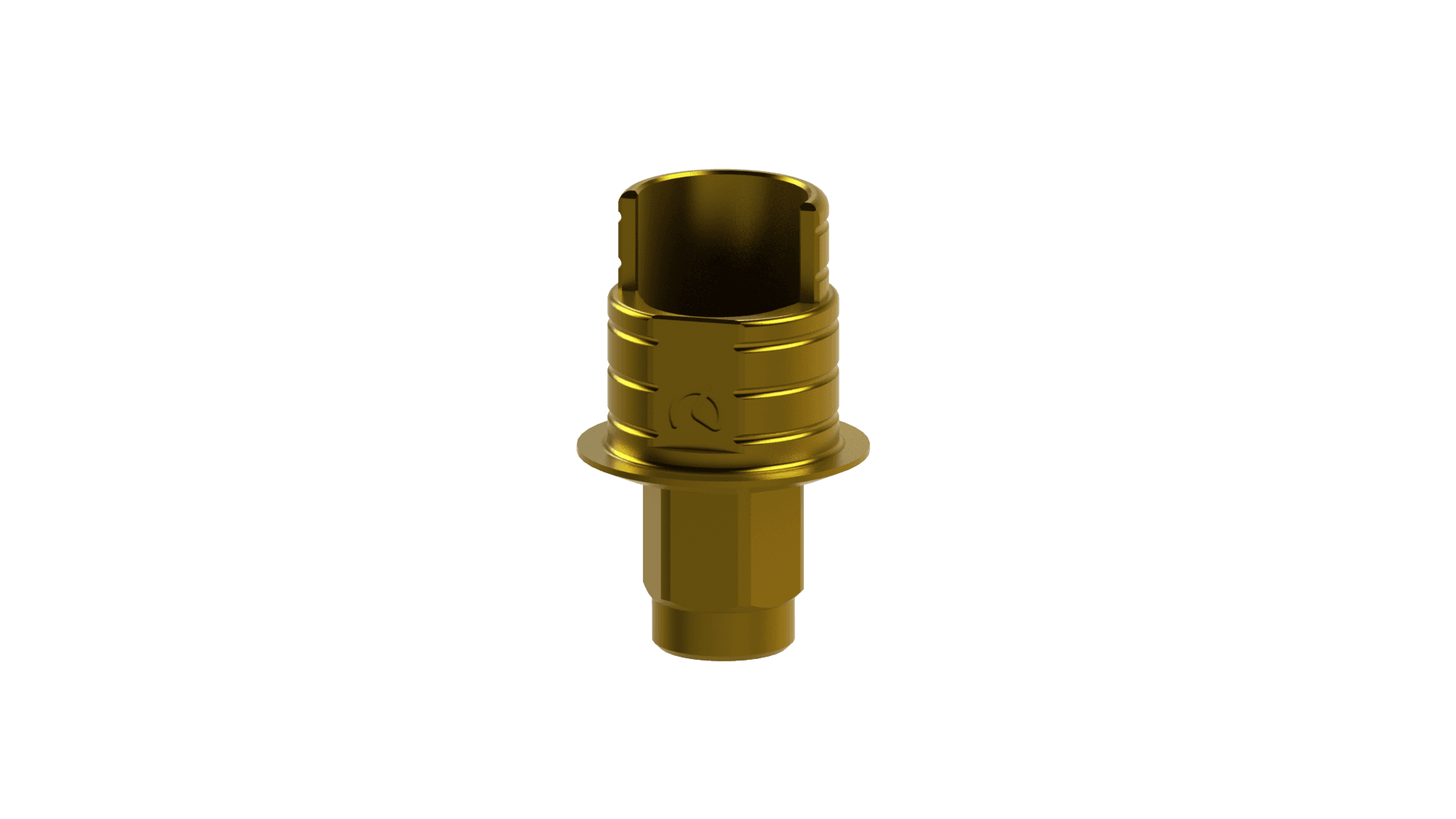 Dynamic Biomet 3i Certain®-compatible 3.4mm Engaging Titanium Base G0.3mm