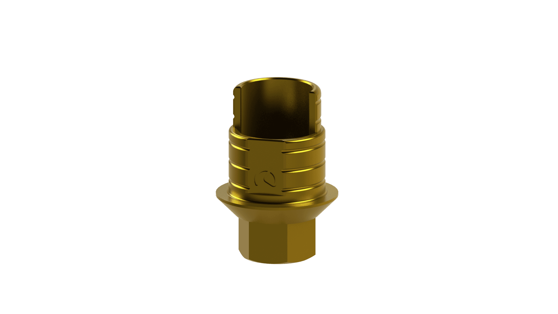 Dynamic Zimmer® TSV-compatible 3.5mm Engaging Ti-Base G0.6mm