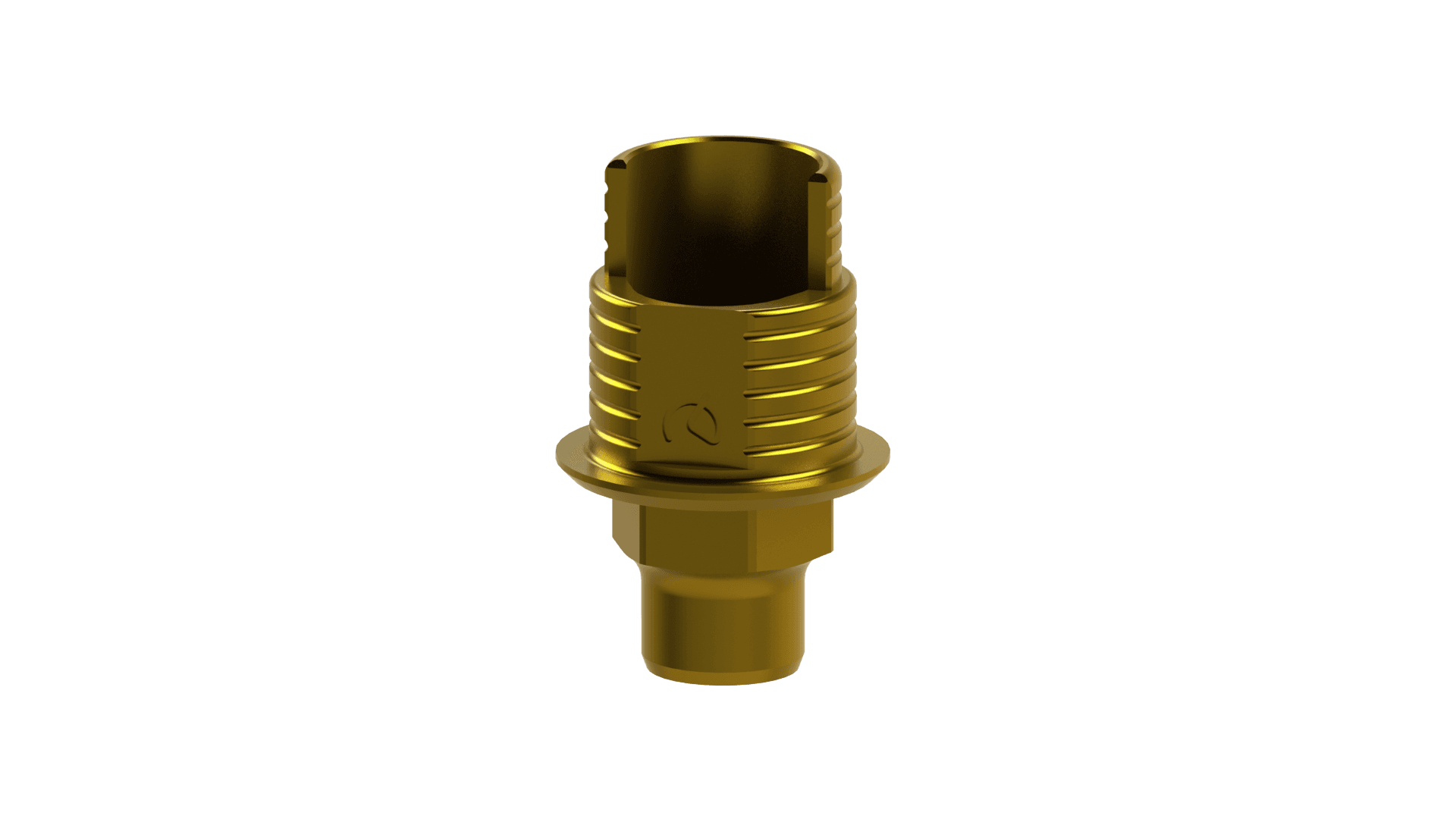 Dynamic Biomet 3i Certain®-compatible 4.1mm Engaging Titanium Base G0.3mm