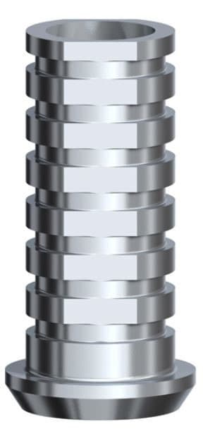 NobelBiocare™ Tri-Lobe-compatible 6.0mm X 6.0mm Non-Engaging Verification Cylinder
