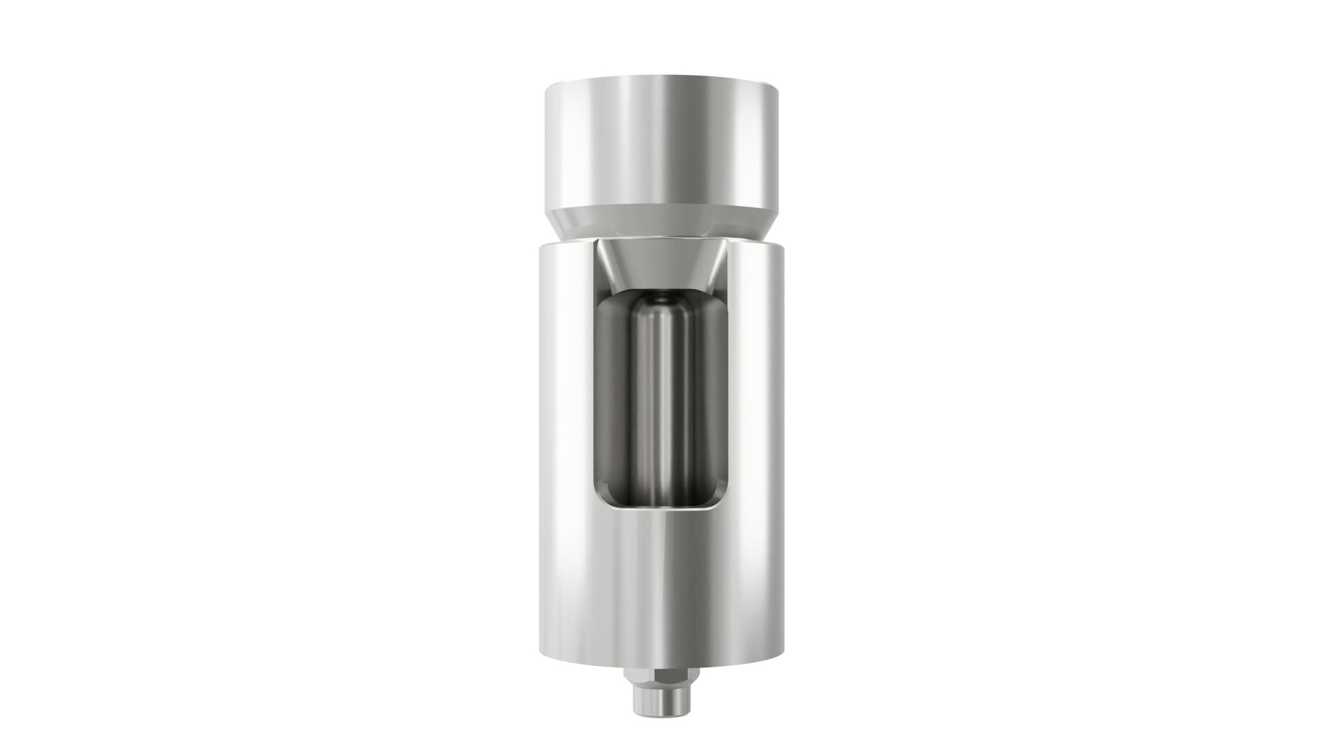 ASC 3i Certain®-compatible 4.1mm Titanium Blank