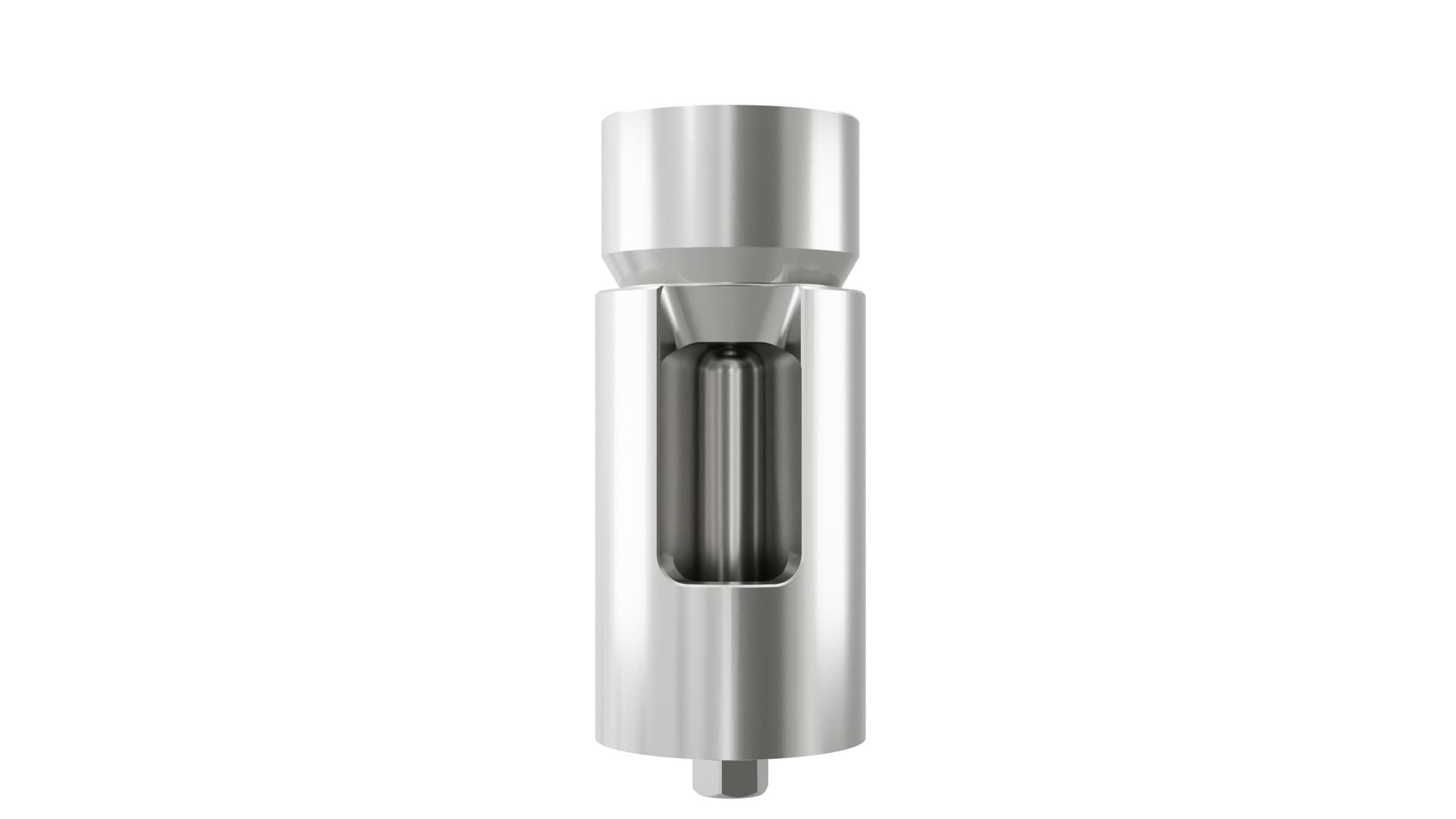 ASC BioHorizons®-compatible 4.5mm Titanium Blank